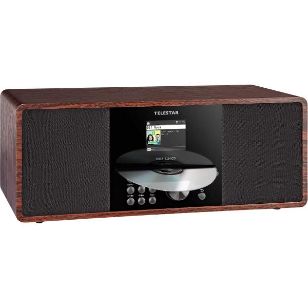 Telestar DIRA S 24 CD DAB+ / FM Stereo-Radio mit CD-Player Holz