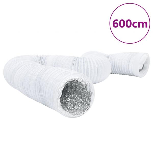 ARDEBO.de - Lüftungsschlauch Aluminium und PVC 6 m Ø15 cm