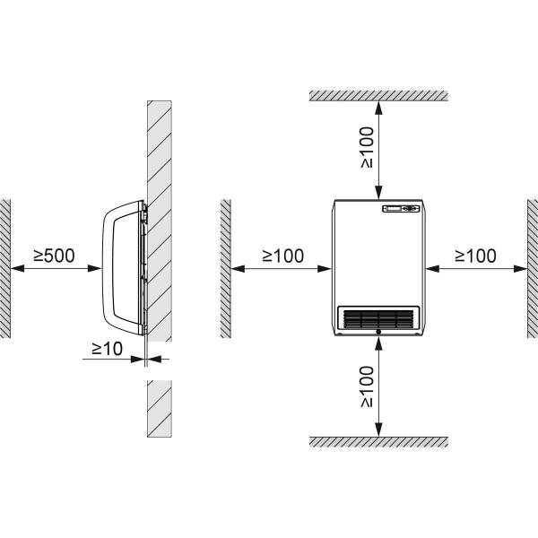 STIEBEL ELTRON CK 20 Premium Schnellheizer, 2.00kW/230V, alpinweiß (237835)