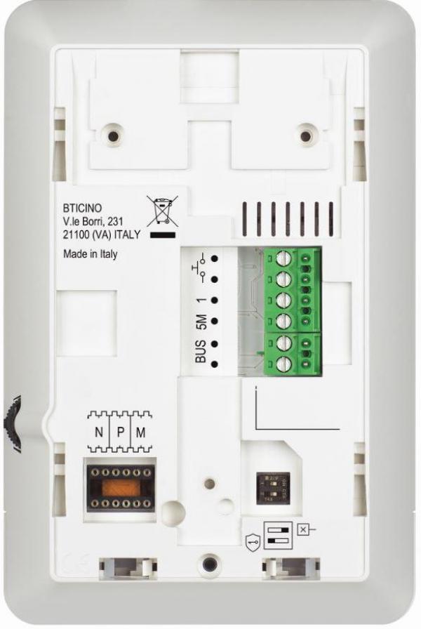 Bticino (344282) Audio-Hausstation CLASSE100 A16E, hörerlos, Innenstelle