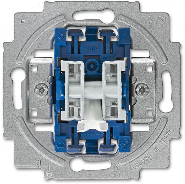 ARDEBO.de Busch-Jaeger 2400/5 USK Wippkontrollschalter-Einsatz, Serienschaltung mit N-Klemme, 16A (2CKA001012A2237)