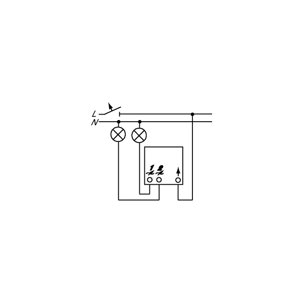 Busch-Jaeger 6565 U Busch-Serien-Tastdimmer UP, RC, 45-315 W (2CKA006565A0056)