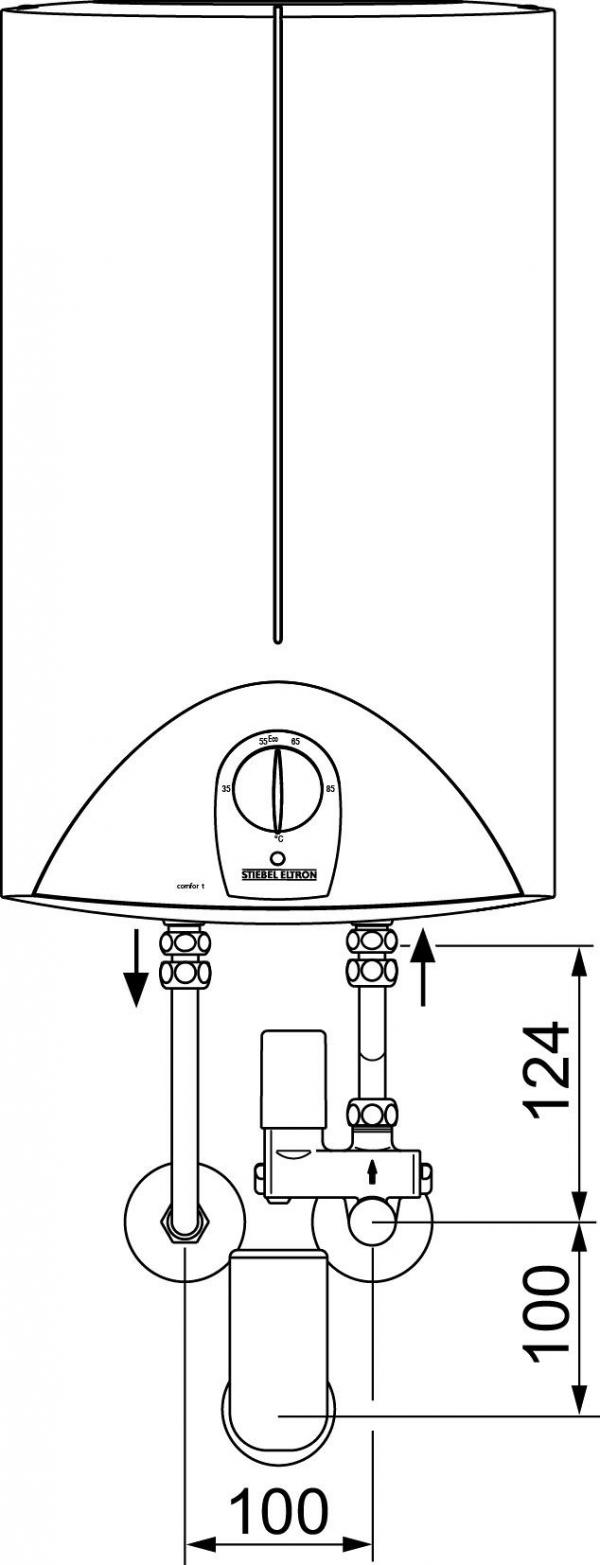 STIEBEL ELTRON SH 10 SL Kleinspeicher, EEK: A, 10 Liter, stufenlos (229475)