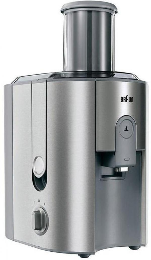 ARDEBO.de Braun J 700 Multiquick 7 Jucier, Entsafter, 1000 W, Anti-Trop-System, Spülmaschinengeeignet, edelstahl