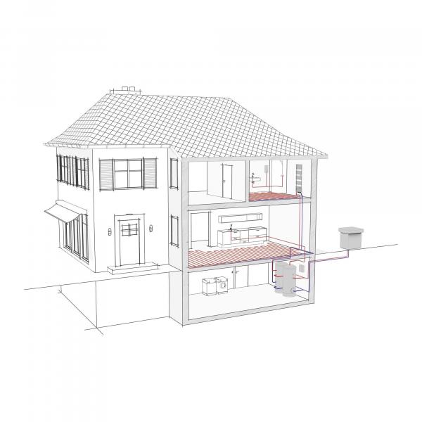 STIEBEL ELTRON HDB-E 24 Komfort-Durchlauferhitzer, EEK: A, elektronisch gesteuert, 24 kW (232002)