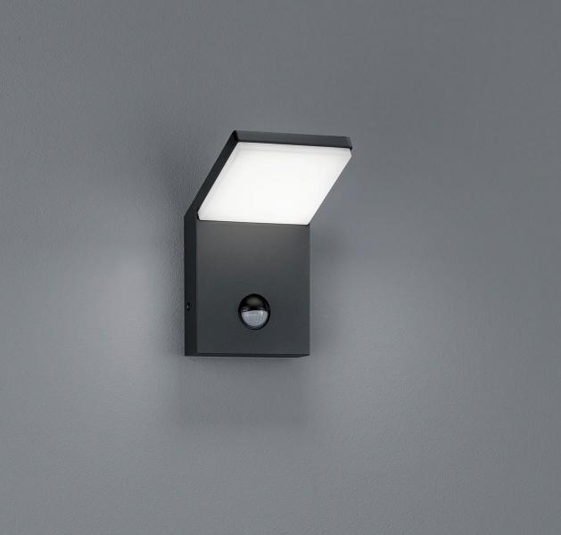 ARDEBO.de Trio Pearl LED Außen-Wandleuchte, 9W, 900lm, anthrazit/weiß (221169142)