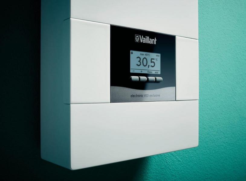 Vaillant VED exclusive E 27/8 E EEK: A Elektro-Durchlauferhitzer, 27 kW, elektronisch geregelt (10023749)