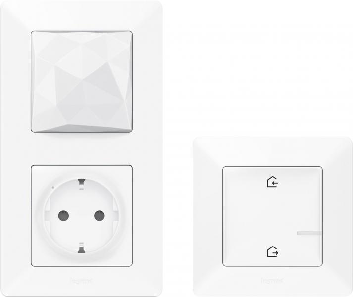 ARDEBO.de Legrand 752196 Valena Life with Netatmo Starterpaket Gateway + Master-Switch, ultraweiß