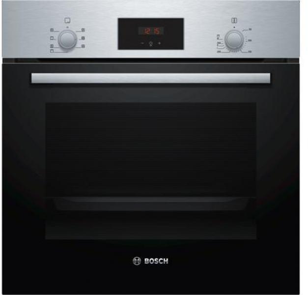 ARDEBO.de Bosch HBF133BR0 EEK: A Einbaubackofen, 60 cm breit, 66l, Grillfunktion, Granit Email, edelstahl