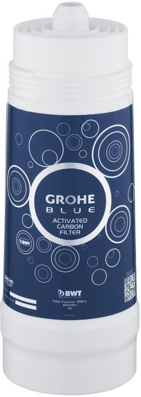 ARDEBO.de GROHE Blue Aktivkohlefilter, 3000L Kapazität (40547001)