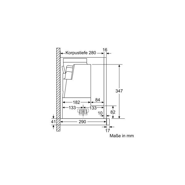 Neff D49ML54X1 N70 EEK: B Flachschirmhaube, 90cm breit, Ab-/Umluft, Dimmfunktion, Edelstahl