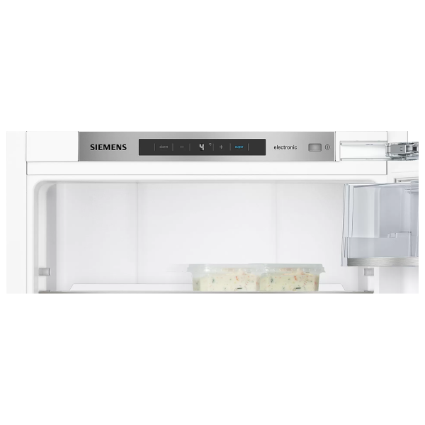 Siemens KI41FADD0 iQ700 Einbaukühlschrank, Nischenhöhe: 122,5cm, 187L, Festtürtechnik, superCooling, hyperFresh