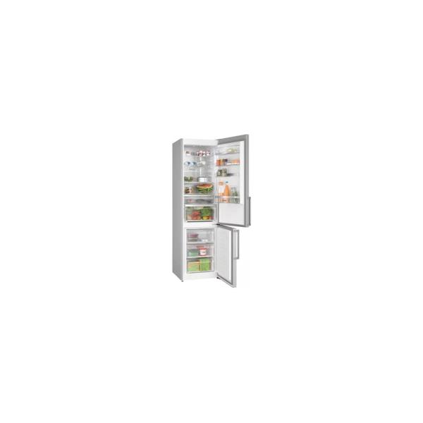 Bosch KGN39AICT Serie 6 Stand Kühl-Gefrierkombination, 60cm breit, 363L, mit Antifingerprint, VitaFresh, TouchControl, Superkühlen, Edelstahl