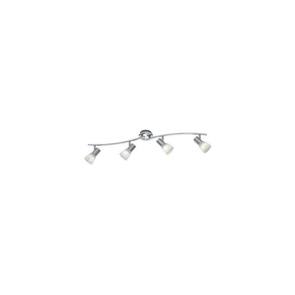 ARDEBO.de Trio Decken Strahler LEVISTO incl. 4x E14 LED, 4,9W · 4x 470lm, 3000K, nickel matt (871010407)