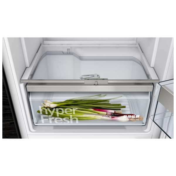 Siemens KI52LADE0 iQ500 Einbaukühlschrank, Nischenhöhe: 140 cm, 228l, Festtürtechnik, superCooling, hyperFresh