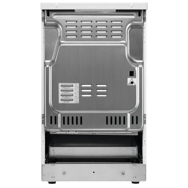 AEG CCB50080BW Standherd, 60 L, 50 cm breit, Leichtreinigungstür, Geschirrwagen, weiß (943005257)