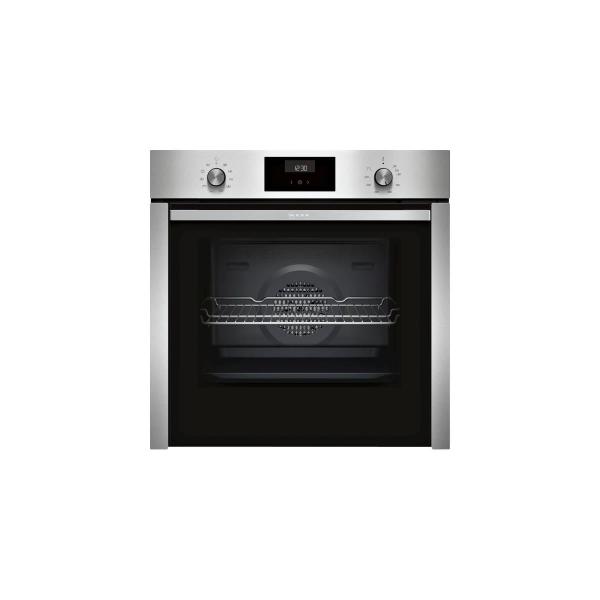 ARDEBO.de Neff B4CCE2AN0 EEK:A Einbaubackofen, 60cm breit, 71 L, Slide&Hide, CircoTherm, EasyClean, LCD-Display, Edelstahl