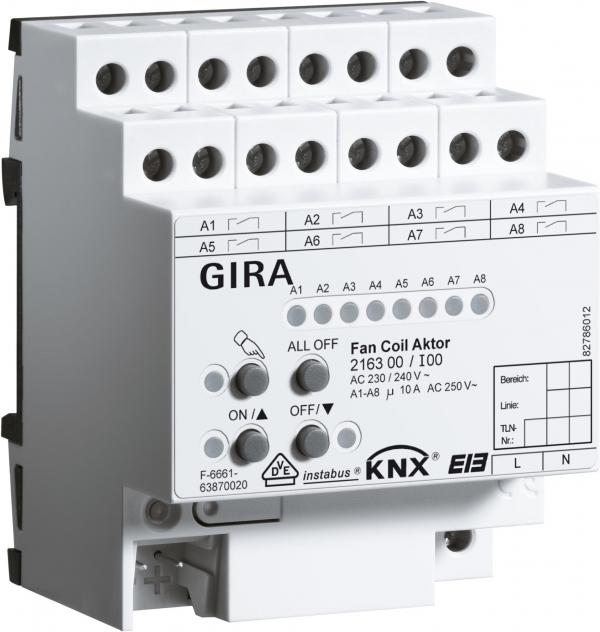 ARDEBO.de KNX Fan Coil Aktor, Gira 216300