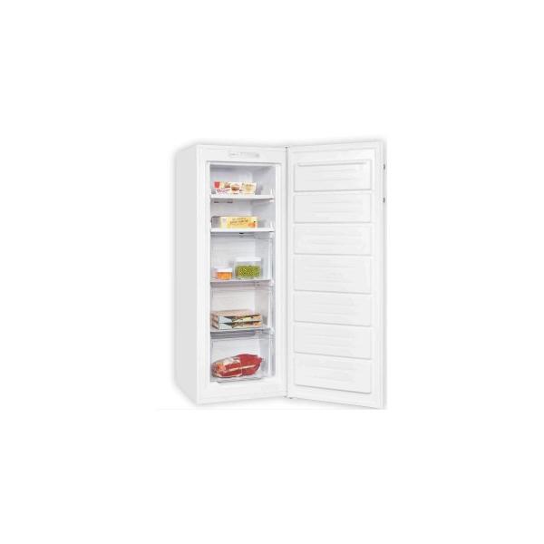 Exquisit GS231-NF-H-040D weiß Stand Gefrierschrank, 54 cm breit, 161 L, NoFrost, Schnellgefrieren, Digitale Temperaturanzeige, weiß