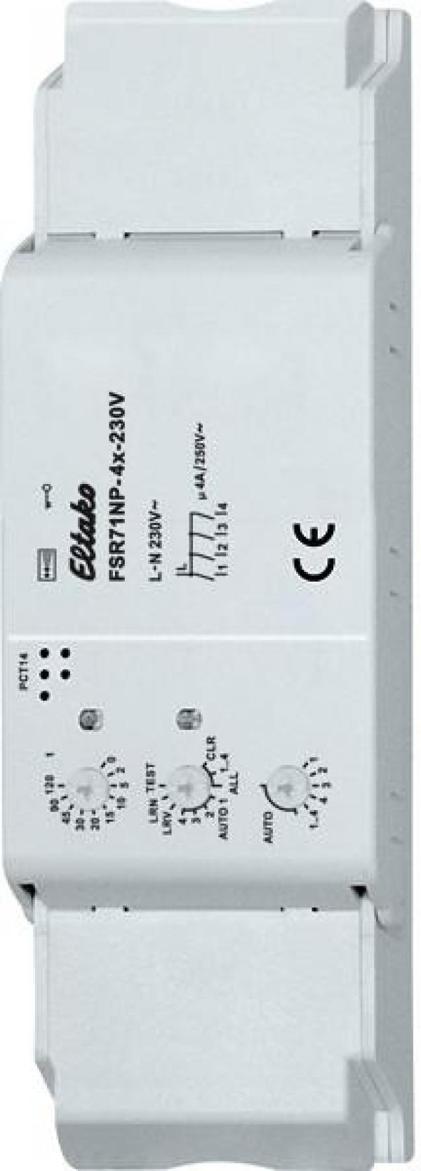 ARDEBO.de Eltako FSR71NP-4x-230V Funkaktor 4-Kanal Stromstoß Schaltrelais