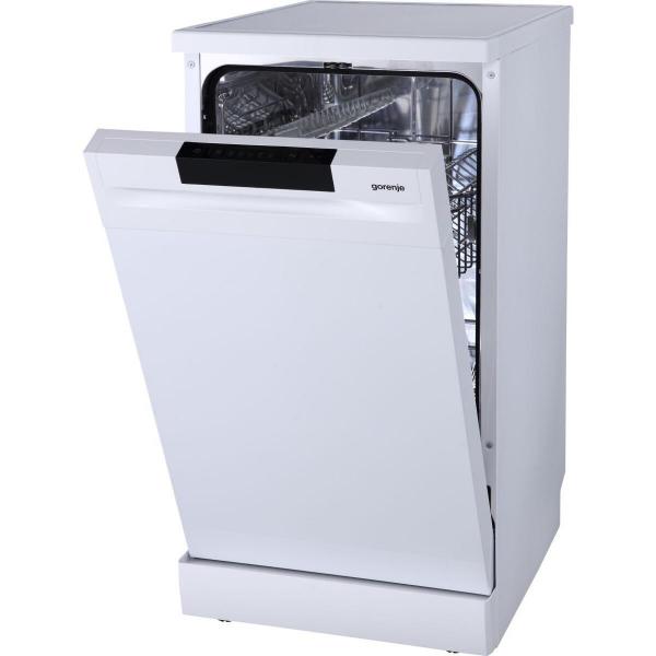 Gorenje GS520E15W Standgeschirrspüler, 45 cm breit, 9 Maßgedecke, Quick-Schnellprogramm, weiß