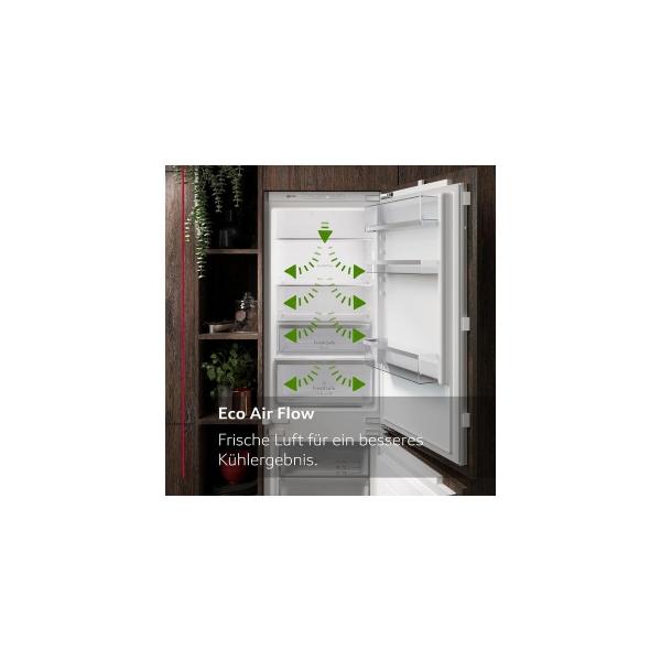 Neff KI1412FE0 N 50 Einbaukühlschrank, Nischenhöhe: 122,0cm, 204l, Festtürtechnik, Fresh Safe, Eco Air Flow, LED-Beleuchtung, Sicherheitsglas