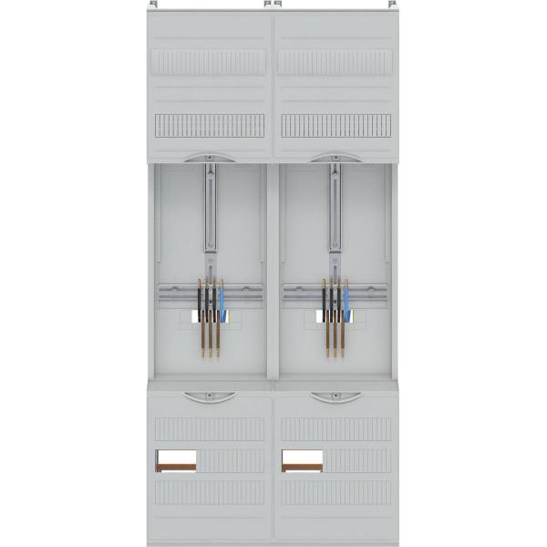 STRIEBEL & JOHN DF27B2 Zählerfeld, Baureihe ComfortLine, 2 Zählerplätze, lichtgrau (2CPX054082R9999)