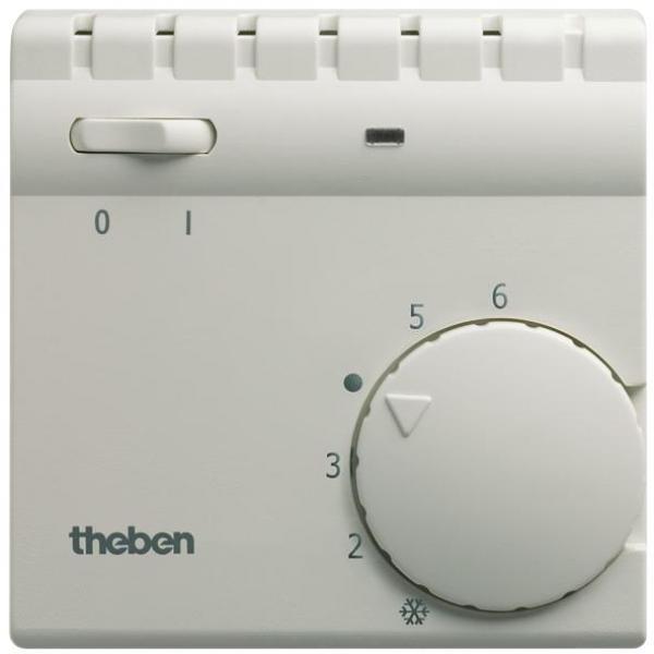 ARDEBO.de Theben RAMSES 706 Raumthermostat mit thermischer Rückführung, IP 30, weiß (7060001)