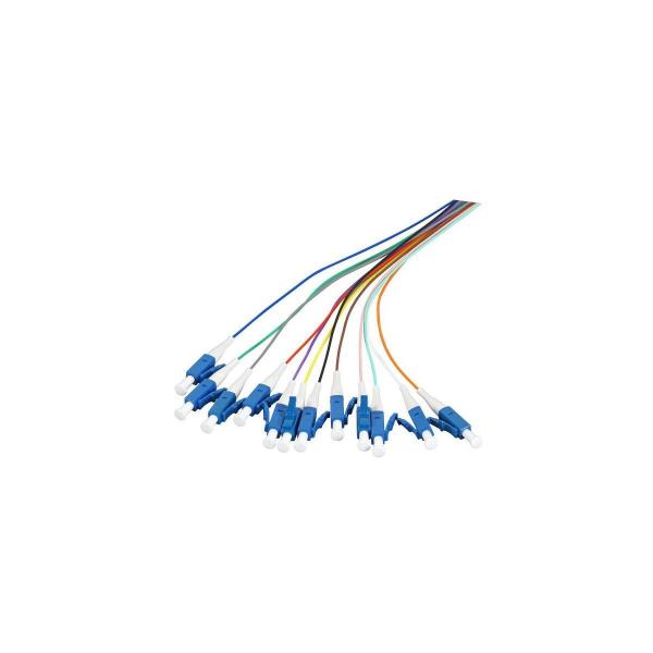 EFB-Elektronik Faserpigtail LC 9/125µ OS2, 12-farbiger Satz, 2m (O0481.2)