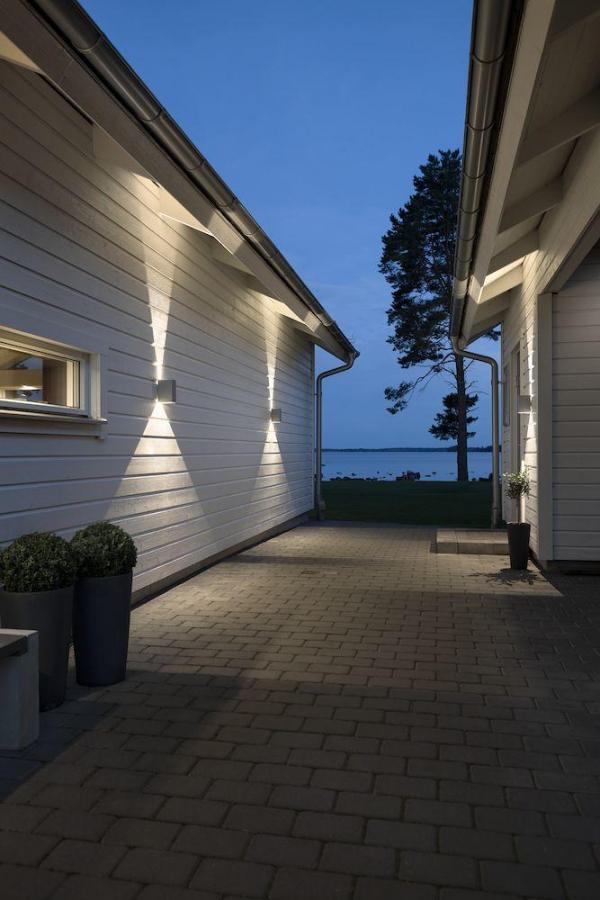 Konstsmide Cremona LED-Wandleuchte, 2 x 3W, schwarz (7940-370)