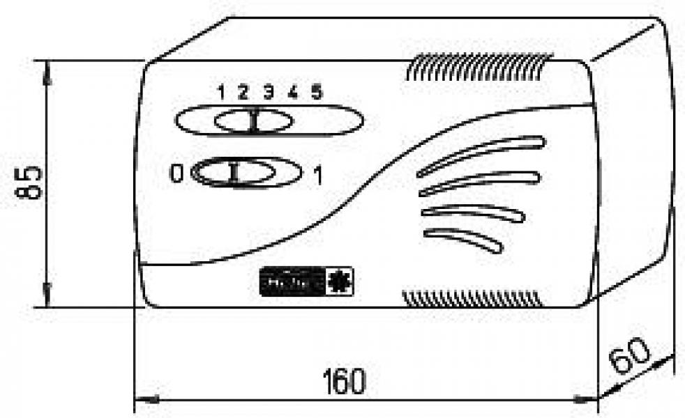 Helios Drehzahlsteller TSW 0,3 (3608)