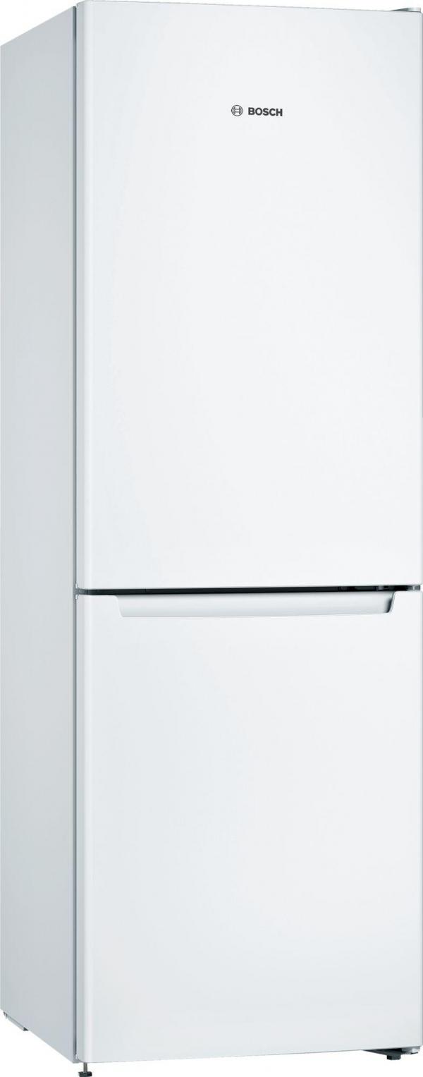 ARDEBO.de Bosch KGN33NWEB Serie 2 Stand Kühl-Gefrierkombination, 60cm breit, 282l, NoFrost, FreshSense, weiß