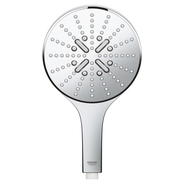 GROHE Rainshower Smartactive 150 Handbrause, 3 Strahlarten, wassersparend, chrom (26590000)