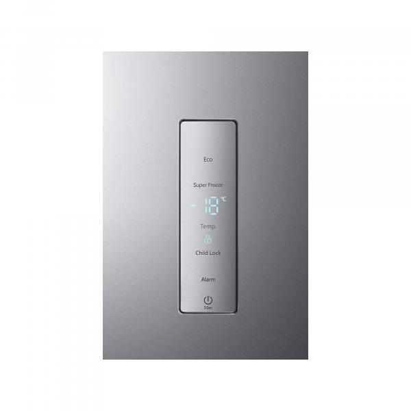 Hisense FV354N4BIE Stand Gefrierschrank, 60 cm breit, 274 L, NoFrost, Twist Ice Maker, LED Beleuchtung, SuperFreeze, Edelstahloptik