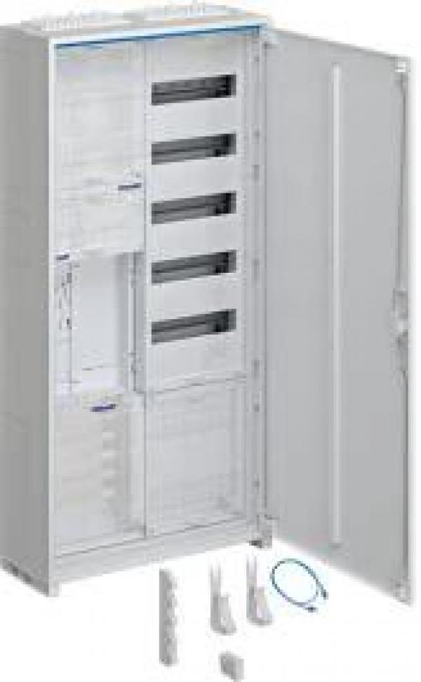 ARDEBO.de Hager ZB32SEQ15A Komplettschrank, univers Z, 1ZP, RES, BKE-I, OKK, VT5, APZ, SLS, 50A, ESA, 1100x550x205mm, IP44