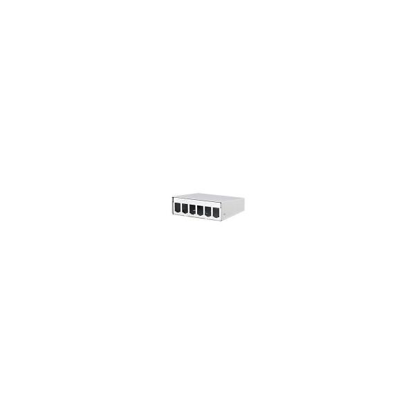 ARDEBO.de Metz Connect 130861-0602-E, Modul AP-Gehäuse 6 Port RW