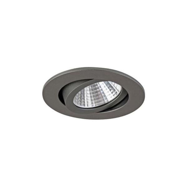 Brumberg LED-Einbaustrahlerset schaltbar, 7W, 740lm, 2700K, titan (38261643)