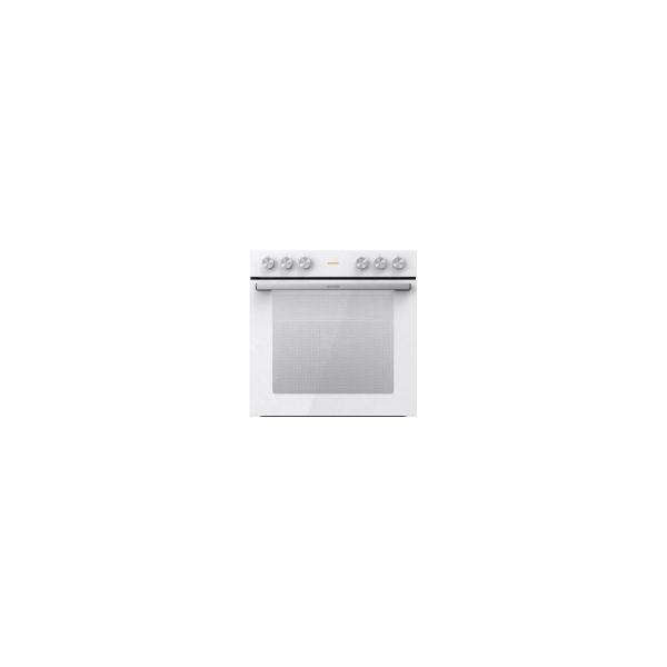 Gorenje BC6715E02WK+ECD643BX Einbau-Herdset mit Glaskeramikkochfeld (BC6715E02WK+ECD643BX), 60cm breit, Umluft, Pizza Funktion, Weiß