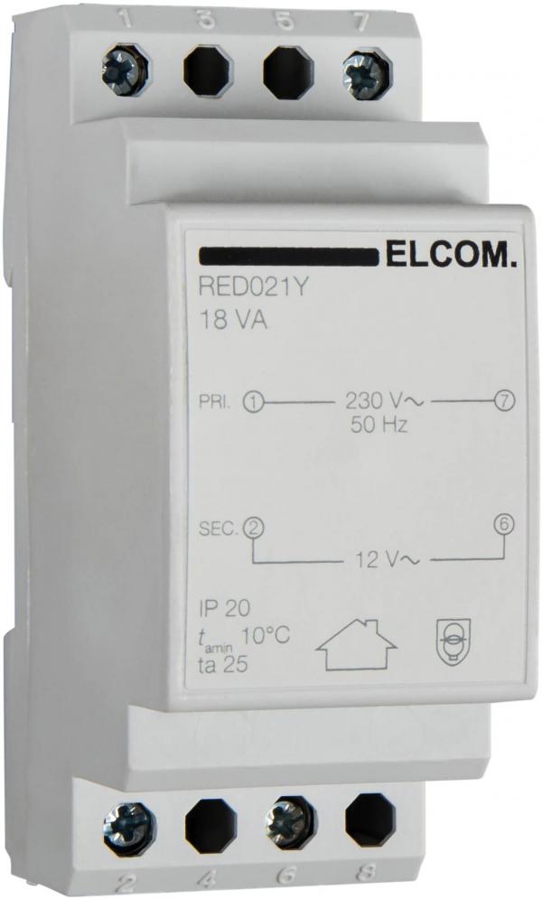 Elcom ASZ-1 EM Audio-Türstation, 1 Teilnehmer, UP/AP, edelstahl, mit 1+n