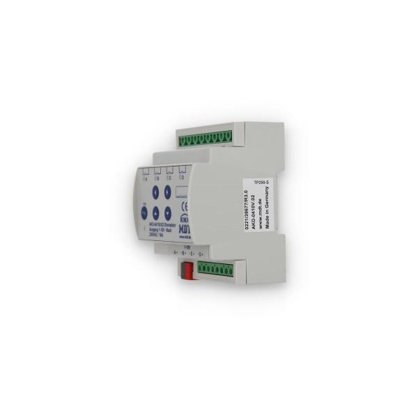 MDT AKD-0410V.02 Dimmsteuergerät 4-fach, REG, 1-10V, mit RGBW Funktionalität