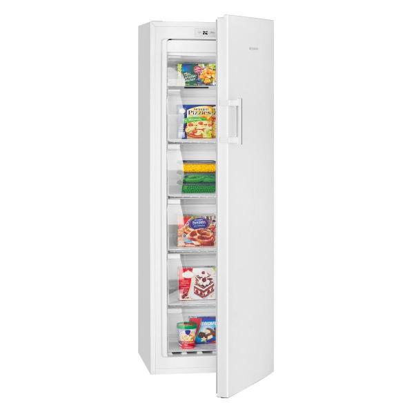 Bomann GS 7326.1 Stand Gefrierschrank, 55,9cm breit, 194l, Total No Frost, MultiAirflow-System, weiß