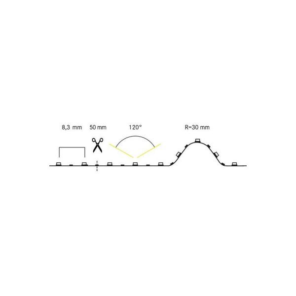 Brumberg QUALITYFLEX BB LED-Flexplatinen-Set 9,6W, 5m, IP00 (15292004)