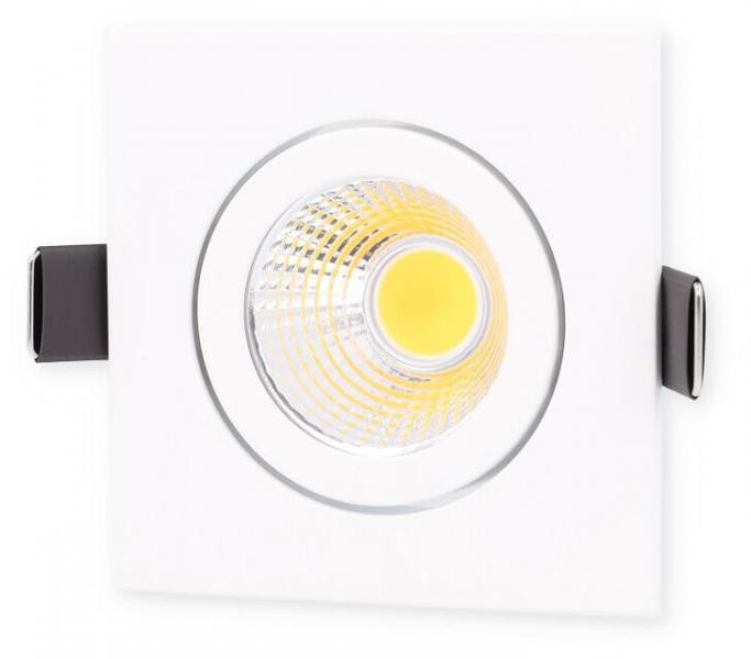 ARDEBO.de Brumberg LED-Einbaustrahler, 7W, 740lm, 3000K, weiß (12362073)