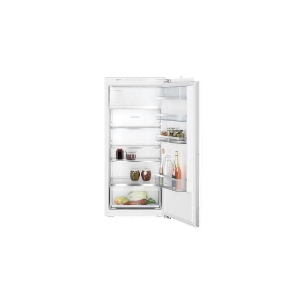 ARDEBO.de Neff KI2422FE0 N 50 Einbaukühlschrank mit Gefrierfach, Nischenhöhe: 122 cm, 56 cm breit, Flachschaniertechnik, 187 L, Fresh Safe, Eco Air Flow