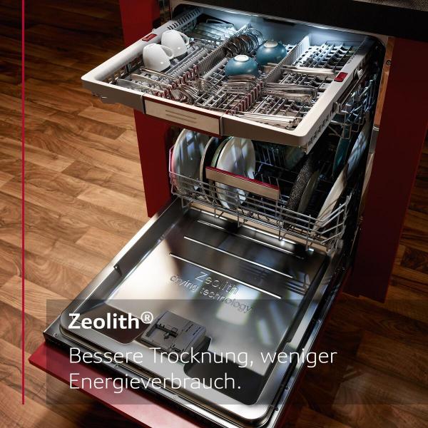 Neff S257ZCX01E N70 XXL Vollintegrierter Geschirrspüler, 60 cm breit, 14 Maßgedecke, Home Connect, TimeLight, Zeolith-Trocknen, AquaStop