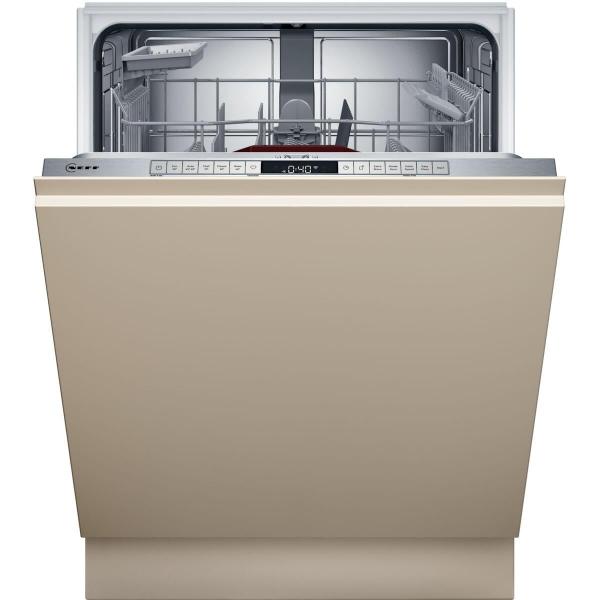 ARDEBO.de Neff S257YAX03E N 70 Vollintegrierter Geschirrspüler, 60 cm breit, 13 Maßgedecke, TimeLight, Zeolith, Chef 70°C, AquaStop