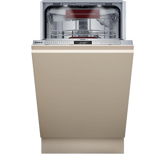 ARDEBO.de Neff S857YMX02E N 70 Vollintegrierter Geschirrspüler, 45 cm breit, 10 Maßgedecke, TimeLight, Home Connect, AquaStop