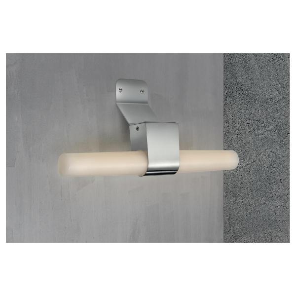 Nordlux Helva Double Wandleuchte, 9,5 Watt, 900lm, 3000K, IP44, Geberstet Nickel (2015321055)