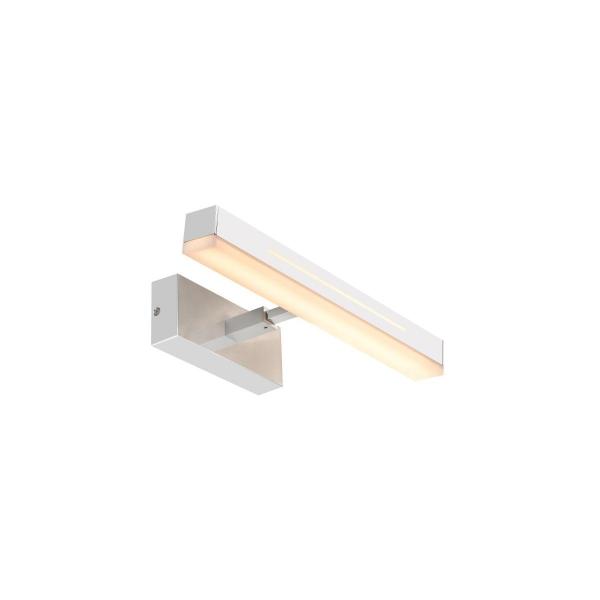 Nordlux Otis 40 Wandleuchte, dimmbar, IP44, 14 Watt, 1300lm, 3000K, chrom (2015401033)