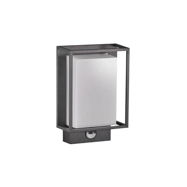 ARDEBO.de Nordlux Nestor Sensor Wandleuchte, 8 Watt, 550lm, 2700K, IP44, schwarz (49051503)